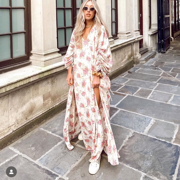 Last🔥Mango trendy floral dress bloggers fav - Picture 3 of 16